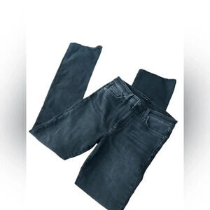 Joes boot Cut Black Washed Jeans raw Cut hem